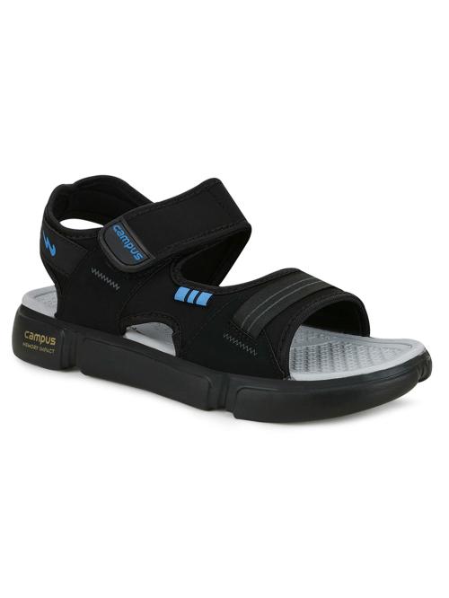 Campus SD-057 Black Men's Outdoor Sandal