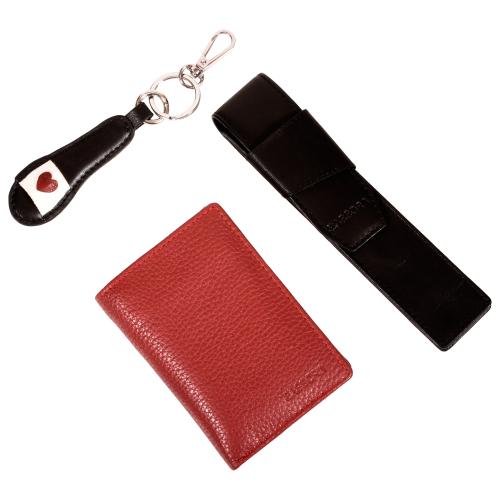 Buy Sassora Wallet, Keychain, Pen Gift Set Online at Best Prices in