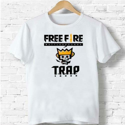 IndiCrafts Unisex Child White Printed Cotton T-Shirts (9 to 10 Years)