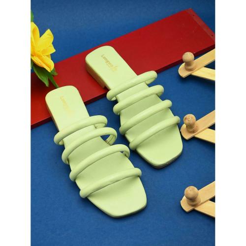 Longwalk Green Flats for Women