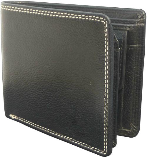 Aashika Men Black Rfid Wallet