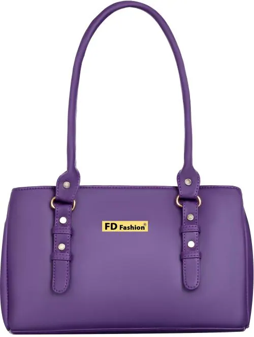 FD Fashion Soft Luggage Women Purple Shoulder BagWomen Handbags | Ladies Handbag