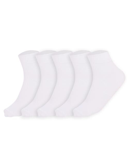 Buy Dollar Unisex Full Length Plain Cotton School Socks For Kids White