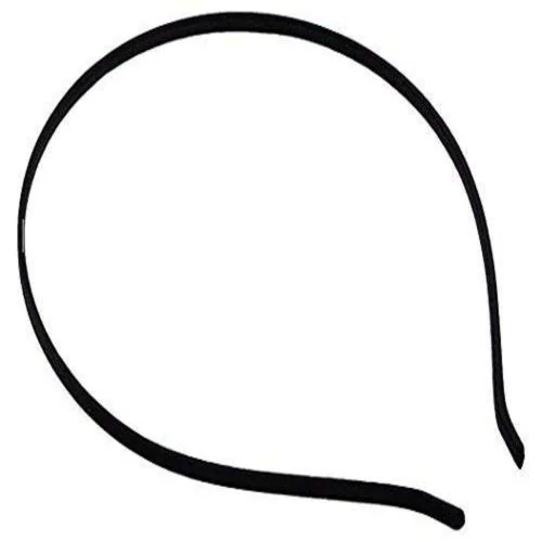 Manasvini Fancy Hair bands black color metal 5 different varieties for girls (combo set of 5)