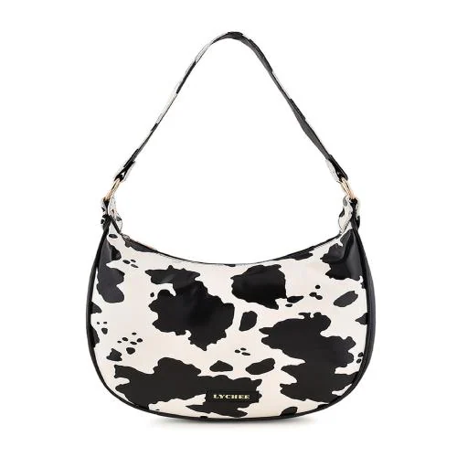 Buy Lychee Bags Women Pu Cow Print Shoulder Bag Online at Best Prices