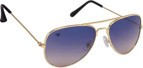 Walrus Gradient Aviator Full-Frame Multicolor Sunglasses For Men And Women