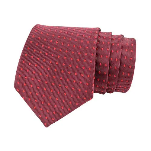 Buy Kavove The Intellect Dash Abstract Maroon Necktie For Men Online at ...