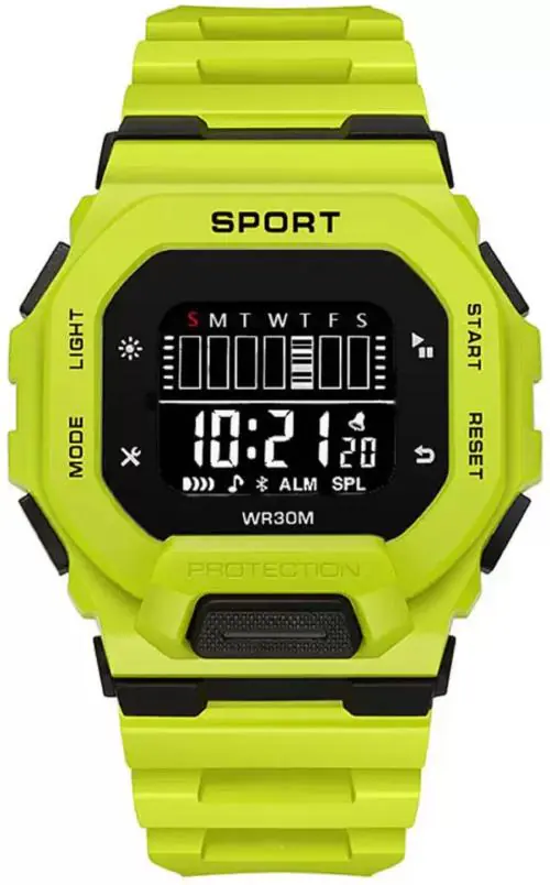 Viser Light Green Digital Watch - For Boys & Girls Shock & Water Square Digital Dial Sport Chronograph Stop Watch Branded