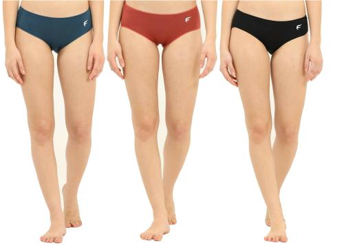 Envie Women Modal Pack Of 3 Soft Bottom Underwear Briefs Multicolor1