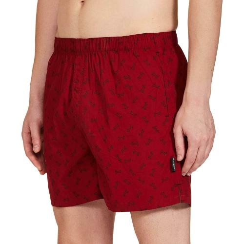 FRUIT OF THE LOOM Men Assorted Printed 100% Cotton Pack of 1 Boxers