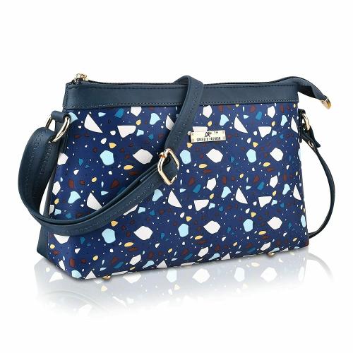 Speed X Fashion Women Blue Sling Bag