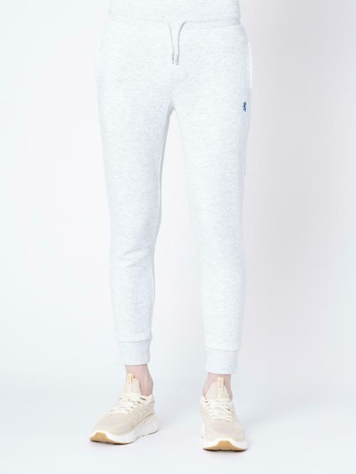 Red Tape Men's Light Grey Melange Solid Jogger