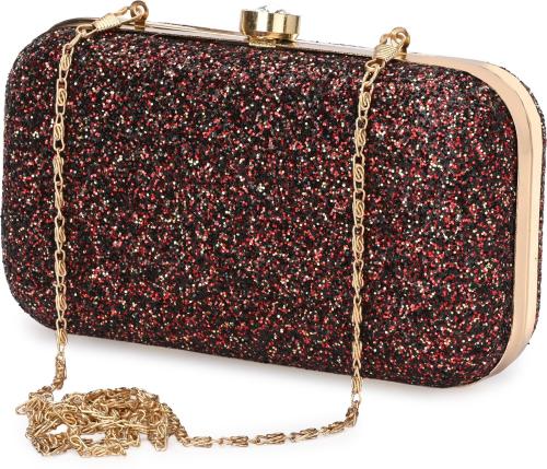 For The Beautiful You Women Red Clutch