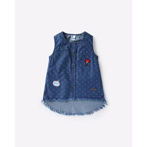 612 League Girls Tops in Blue Color