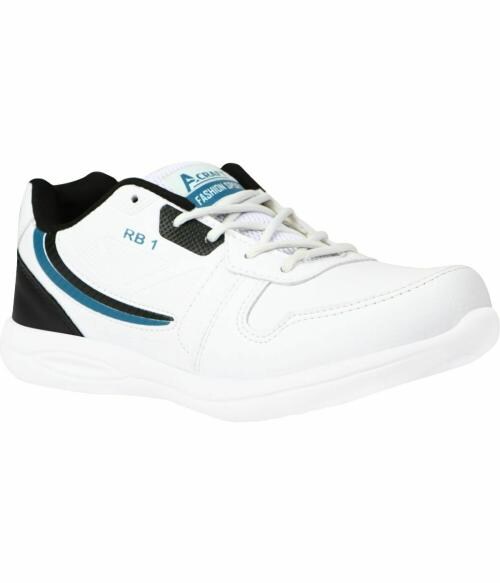 ANGEL CRAFT Black Sports Shoes for Men