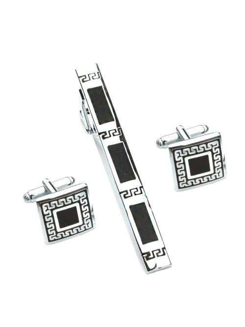 Buy Kairangi By Yellow Chimes Stainless Steel Cufflinks And Ties Online