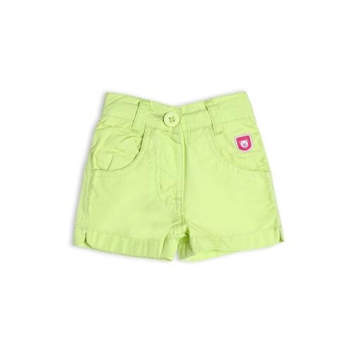 612 League Girls Shorts in Neon Green Color