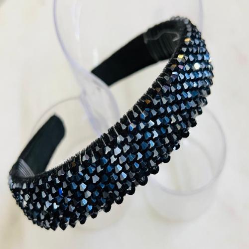 Navy Blue 1 inch Crystal