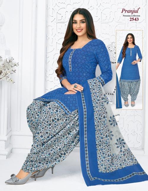 PRANJUL READYMADE COTTON CHURIDHAR XL 2543