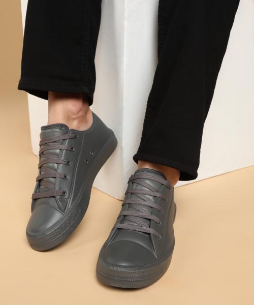 Aqualite Mens Dark Grey Waterproof Tennis Casual Shoes