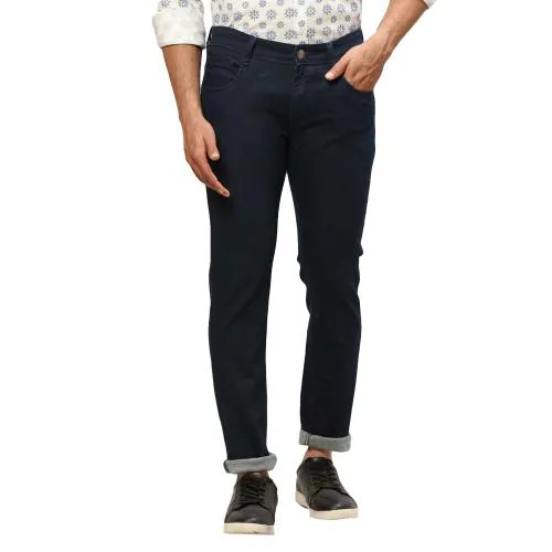 Buy COLORPLUS Black Tapered Men Jeans Online at Best Prices in India