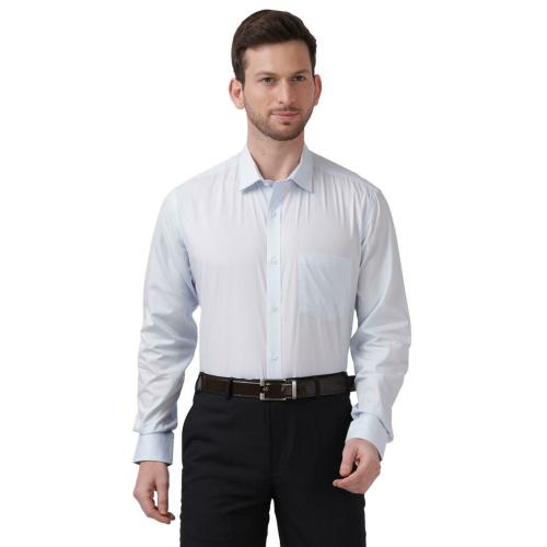 Park Avenue Men Formal Light Blue Shirt