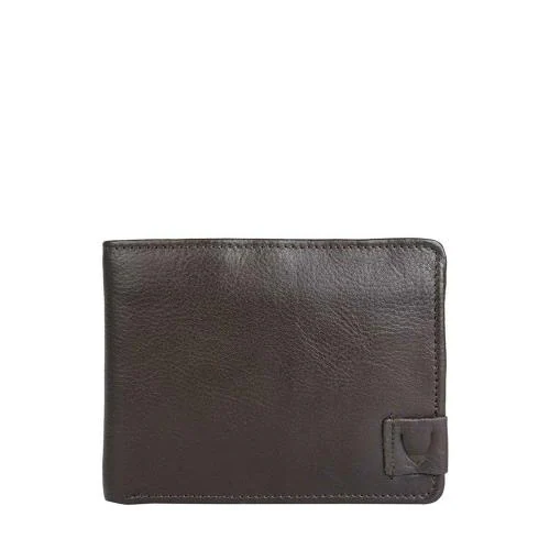 Hidesign Men Black Leather Wallet