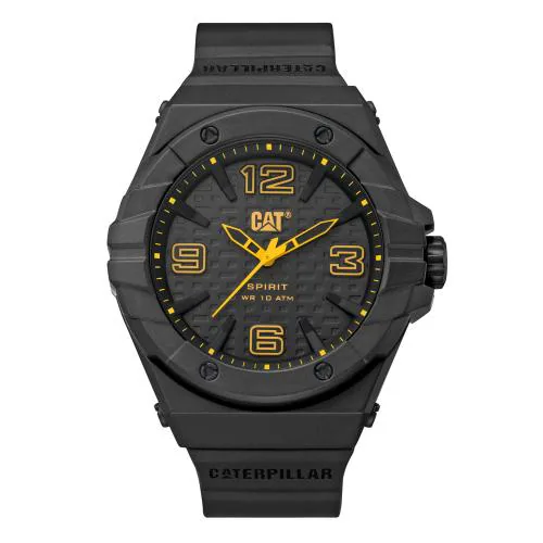 CAT Spirit Ii Analogue Black Round Dial Men's Watch - LE.111.21.137
