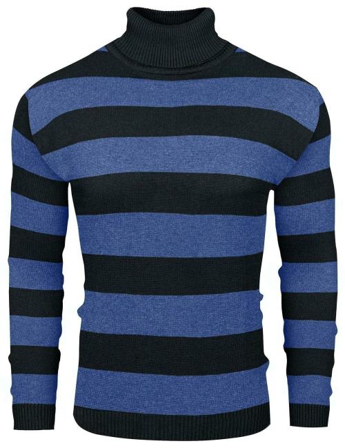 DENIMHOLIC Men's Turtle Neck t-Shirt for Men, high Neck t Shirts for Men