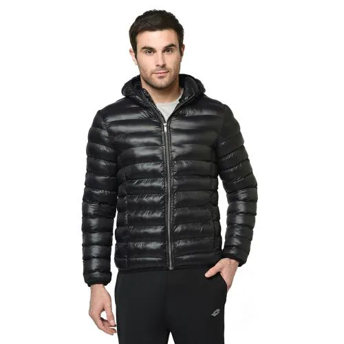 LOTTO MEN BOMBER CORTINA BLACK JACKET TOP