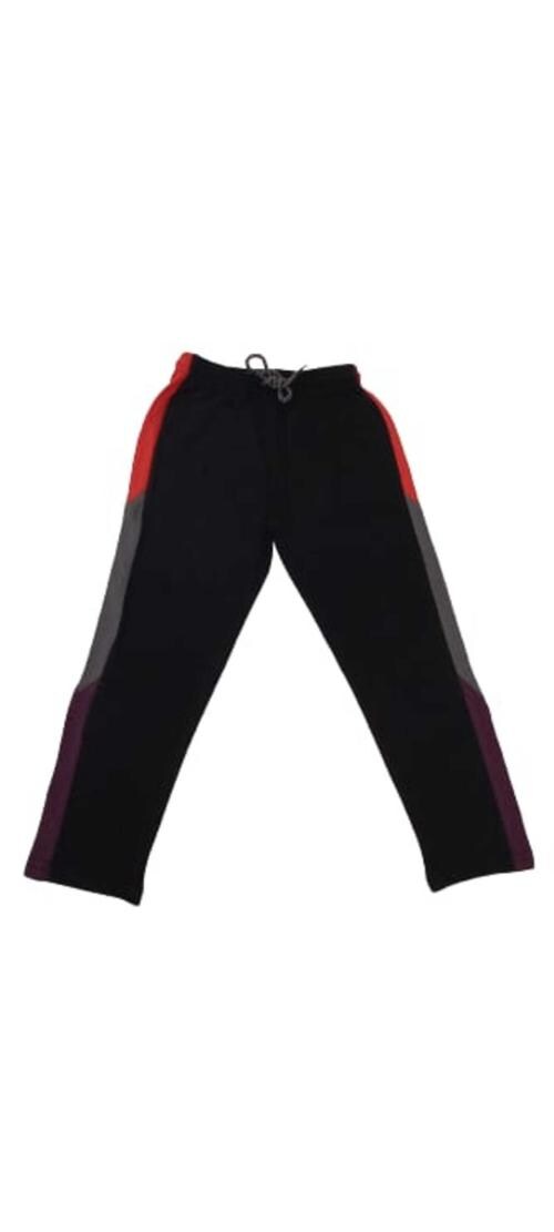 DQUEEN Lower for Boys 100% Cotton Regular Fit Pajama for Boys (Black)