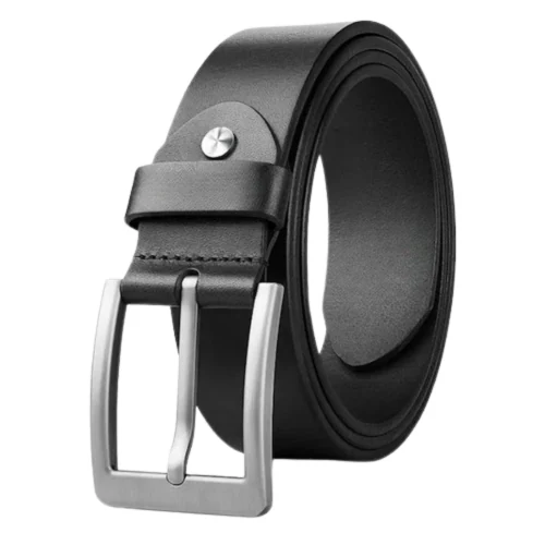 LUXURY LEATHER BEST QUIALITY LEATHER BELTS FOR MEN | COLOR -BLACK |WHITE Lock |SIZE-44
