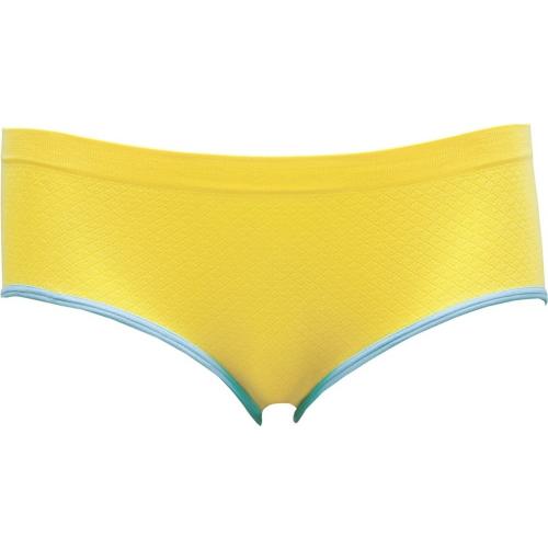 Buy KIARAA Women Yellow Lycra Blend Hipster Panty (L) Online at Best