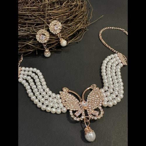 Asmitta Jewellery Gold-Plated Stone studded jewellery set for womans