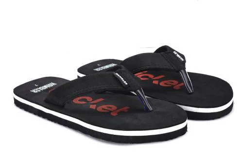 Hambler Black Eva Lightweight Flip Flops for Men, Size 9 (Pack of 1)