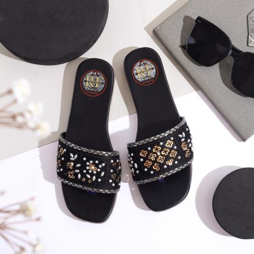 Rapid Footwear Party Wear Flats For Women