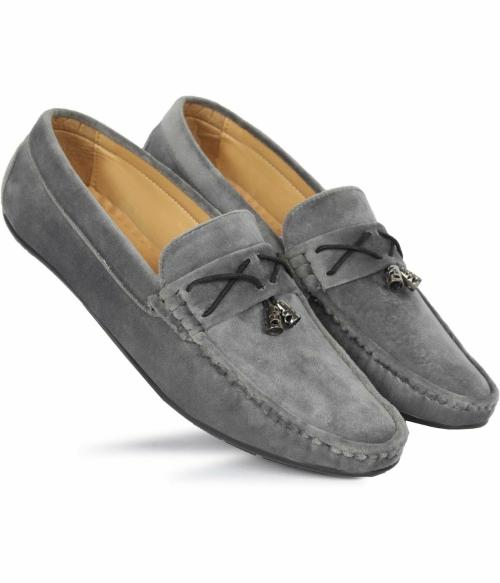 Punch Grey Loafers for Men