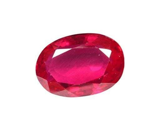 Retrend Design 6.50 Carat Non-precious Metal Burma Ruby Gemstone