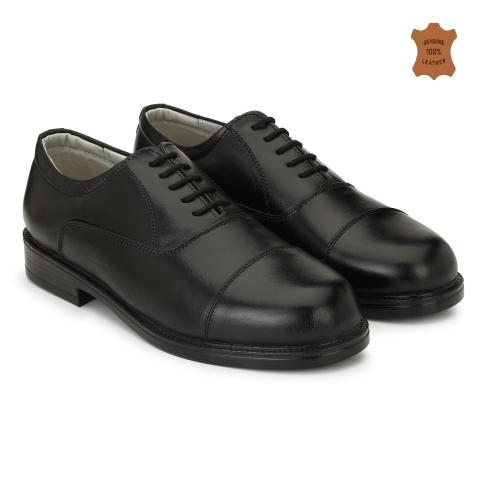 DSF Formal Oxford Shoes | Trekking Shoes | | School Shoes | | Police Shoes | | Riding Shoes for Men. (Black)