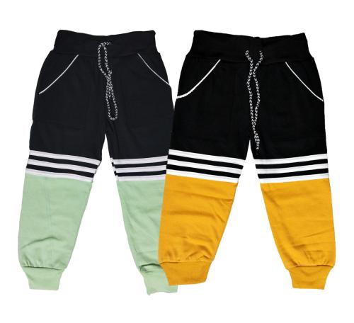 CUBIHEXA Kids Boys and Girls Cotton Track Pants / Payjama Pack of 2