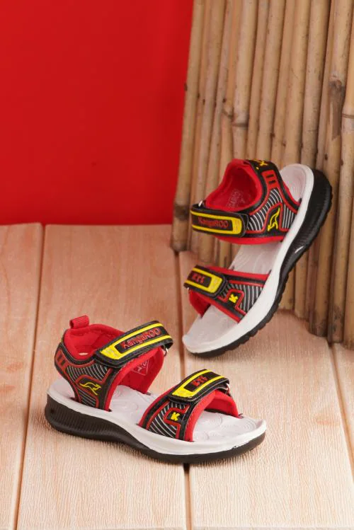 Kats Casual Boys & Girls Sandal KANGAROO Red