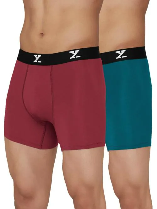 XYXX Pack of 2 Intellisoft Micro Modal Ace Men Brief Boxers
