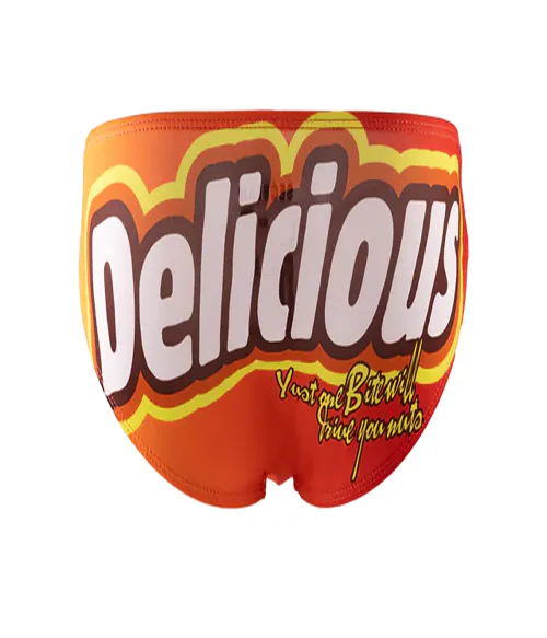 Panteasy Men Back Design Printed Briefs Frenchie Underwear