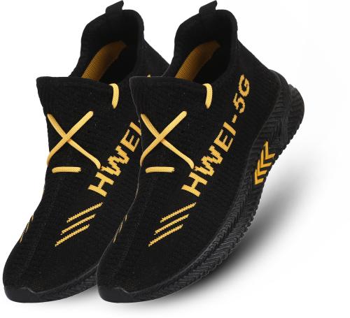 Alterate Men Casual Sports Running Shoe (Black)