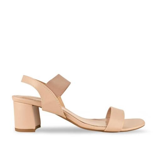Rocia By Regal Beige Women Block Heel Sandals