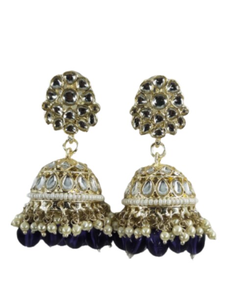 JIYANSHI FASHION Gold Plated Traditional Earrings | Earrings For Women And Girls | Jhumki Earrings