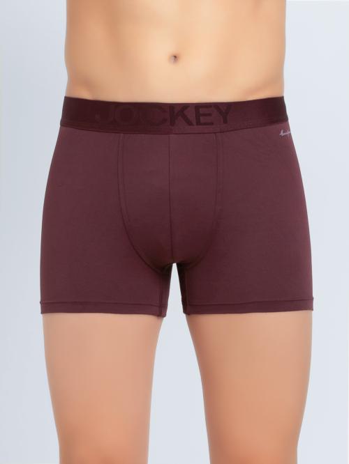 Jockey Men's Port Royal Solid Nylon Trunks