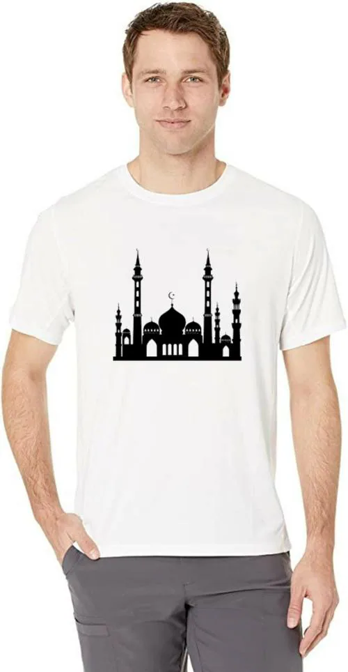 Estaban Men White Jama 415 Printed Cotton Blend T-Shirt (Xl)