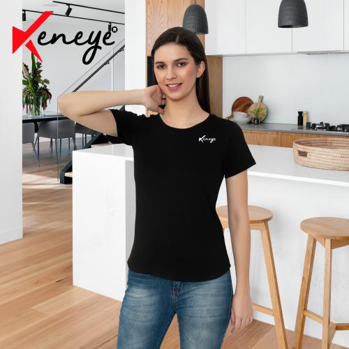 Keneye Active TShirt For women|Gymwear Yoga walking and Runng Tshirt||360 Degree Strachable