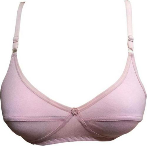 Bable Women T-Shirt Non Padded Bra-Light pink